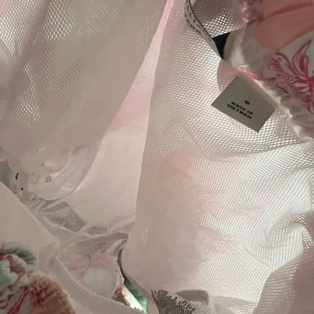 Janie & Jack x Serena Williams tropical swim trunks